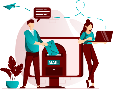 Contact illustration